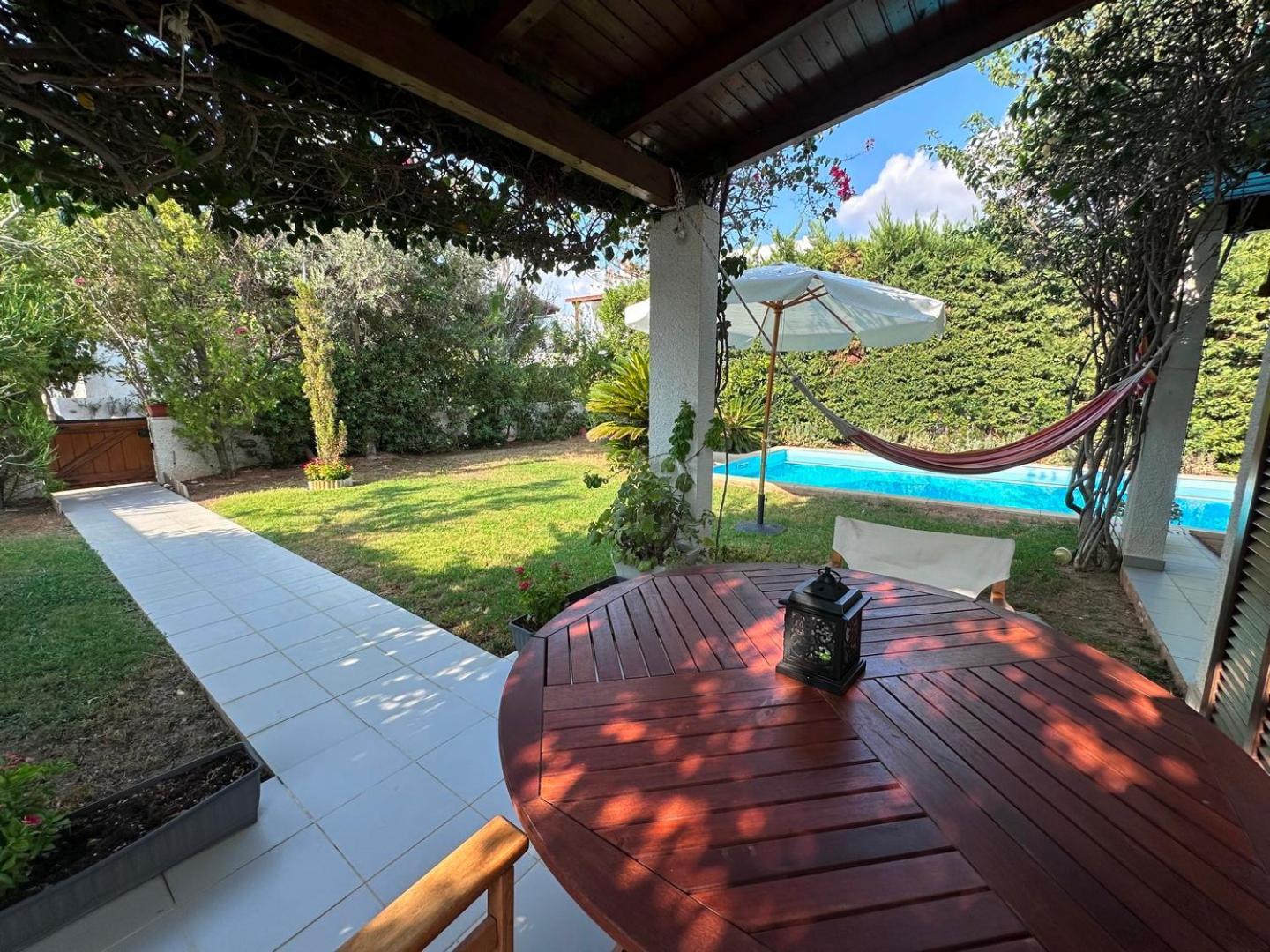 Villa Amy With A Pool In Porto Hydra By Goutos Properties Thermisia Luaran gambar